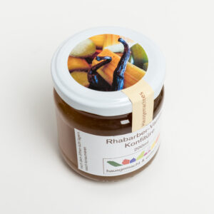 Rhabarber-Vanille Konfitüre