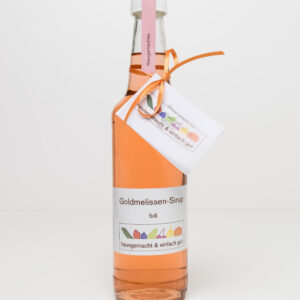 Goldmelissen Sirup