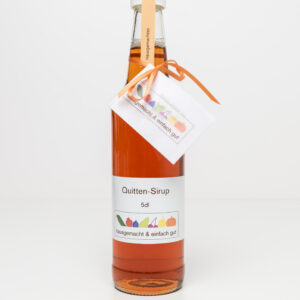 Quitten Sirup