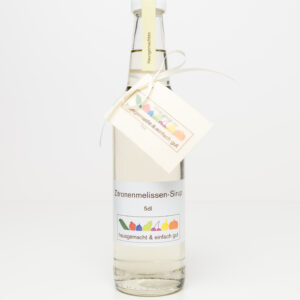 Zitronenmelissen Sirup