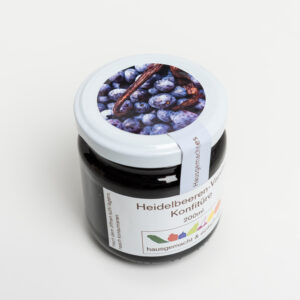 Heidelbeeren-Vanille Konfitüre