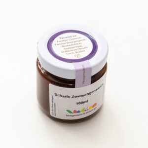 scharfe Zwetschgensauce